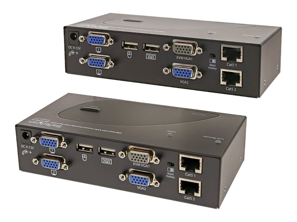 StarTech.com USB Dual VGA KVM Verlängerung bis