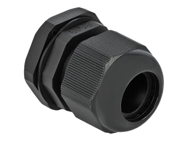 Delock PG19 - Kabelverschraubung - Schwarz (Packung mit 10)