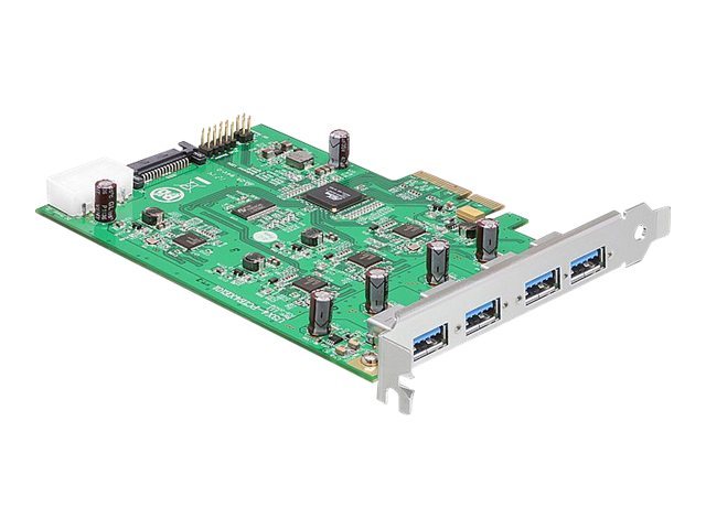Delock PCI Express Card x4 > 4 x External - USB-Adapter