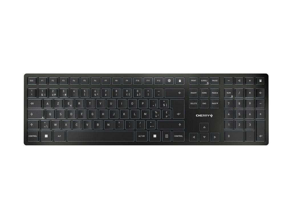 [JK-9100BE-2] Cherry KW 9100 SLIM - Tastatur - kabellos - 2.4