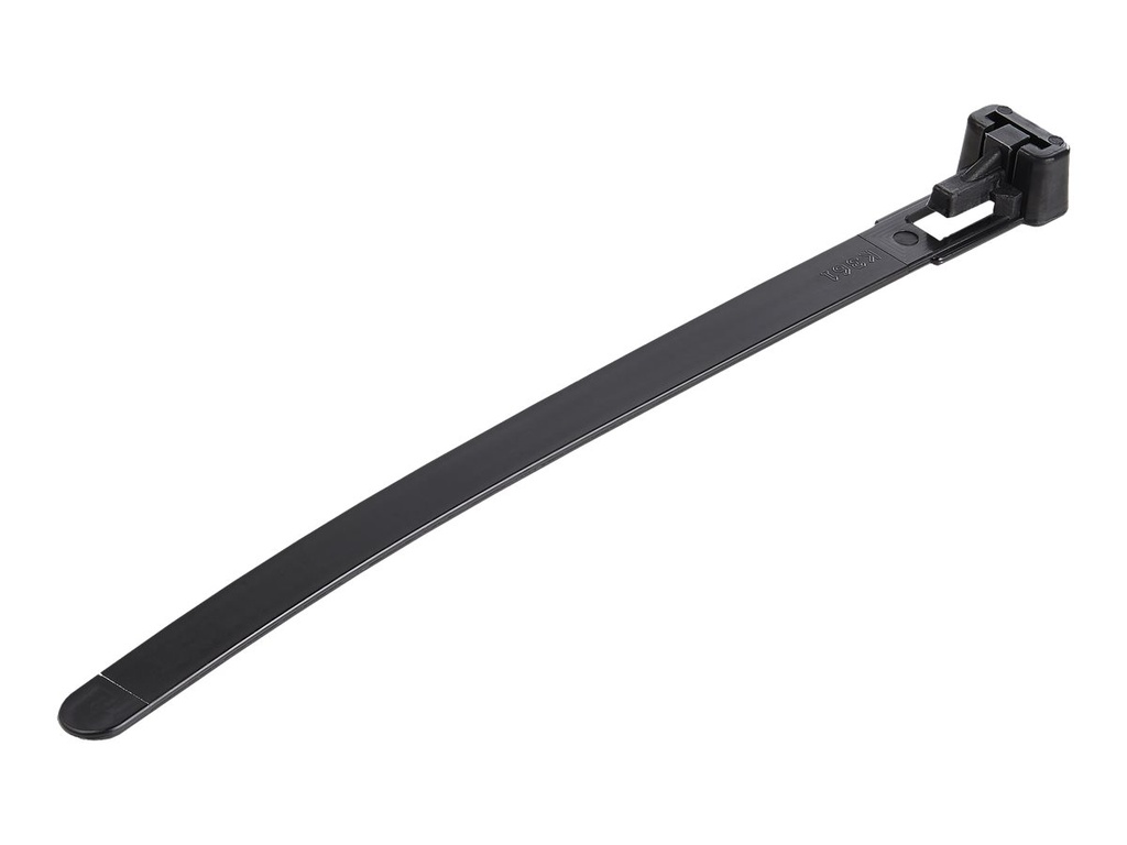 StarTech.com Kabelbinder - 127x7  mm, lösbar, 94V-2/UL, schwarz, 100 St - Kabelbinder - 12.5 cm - Schwarz - TAA-konform (Packung mit 1000)