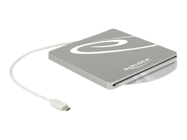 [42605] Delock 5.25 External Enclosure Slot-in Slim SATA > USB C - Speichergehäuse - SATA - USB 3.1 (Gen 1)
