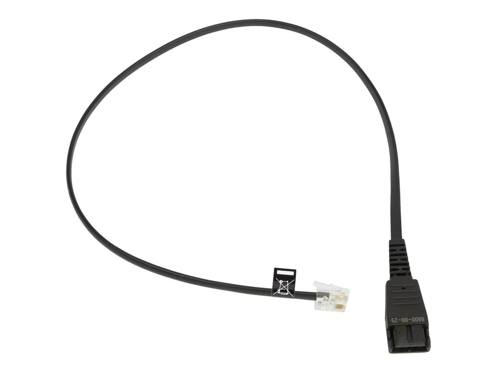 Jabra Headset-Kabel - RJ-10 männlich zu Quick