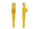 StarTech.com 3m CAT6 Ethernet Cable, 10 Gigabit Snagless RJ45 650MHz 100W PoE Patch Cord, CAT 6 10GbE UTP Network Cable w/Strain Relief, Yellow, Wiring is UL Certified/TIA - Category 6 - 24AWG (N6PATC3MYL)