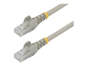 StarTech.com 50cm Cat6 Gigabit Snagless Patchkabel - RJ45 UTP Netzwerkkabel mit Schutzmanschette - Cat 6 Kabel - Grau - Patch-Kabel - RJ-45 (M)