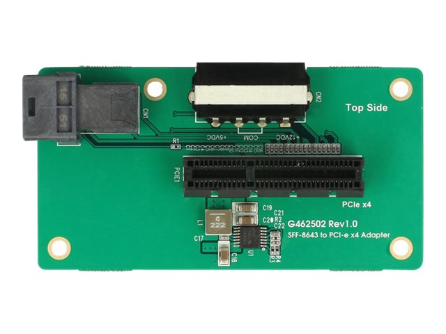 Delock Adapter SFF-8643 > PCIe x4 - Interne Bus-Erweiterung