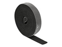 Delock Kabelbinderrolle - 2 m - Schwarz