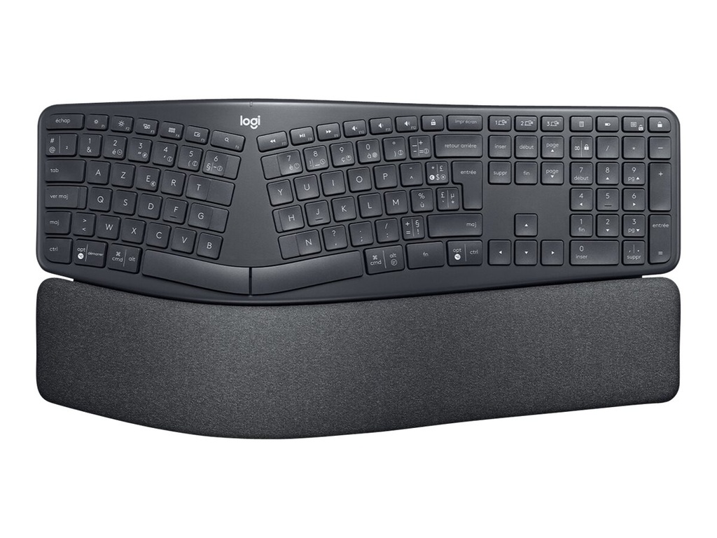 Logitech ERGO K860 - Tastatur - kabellos - 2.4