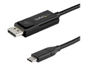 StarTech.com StarTech 2m USB-C auf DisplayPort-Kabel - 8K - bidirektional - DisplayPort-Kabel - USB-C (M)