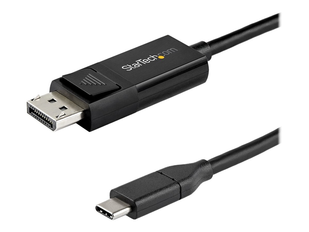 StarTech.com 1m USB-C auf DisplayPort-Kabel - 8K - bidirektional - DisplayPort-Kabel - USB-C (M)