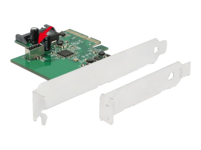 Delock PCI Express Card to 1 x internal USB 3.2 Gen 2 key A 20 pin female - USB-Adapter - PCIe 3.0 x4 Low-Profile - USB 3.2 Gen 2 (intern)