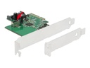 Delock PCI Express Card to 1 x internal USB 3.2 Gen 2 key A 20 pin female - USB-Adapter - PCIe 3.0 x4 Low-Profile - USB 3.2 Gen 2 (intern)