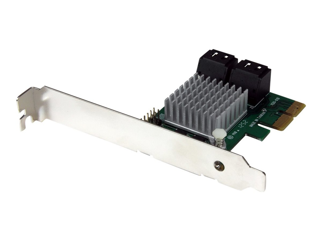 StarTech.com Startech 4 Port SATA III RAID Controller PCI Express Schnittstellenkarte - PCIe Serial-ATA Controller Adapter - HyperDuo SSD Tiering - Speichercontroller (RAID)