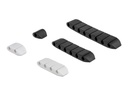 Delock Kabelhalter-Kit - Tisch montierbar