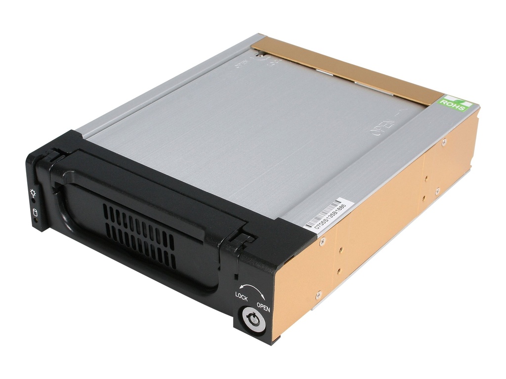 [DRW150SATBK] StarTech.com Wechselrahmen 5,25 Zoll - Mobiles Festplatten Hot Swap Speicher Rack für 3,5 (8,9cm)