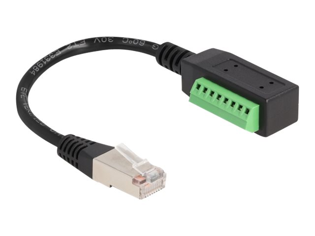 Delock Netzwerkkabel - RJ-45 (M) zu 8-polige