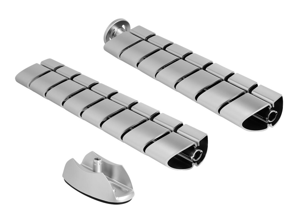 Delock Kabelkanal - für Tisch - 74 cm - Silber