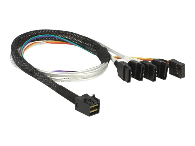 Delock Internes SAS-Kabel - SAS 6Gbit/s - 4x Mini SAS HD (SFF-8643)