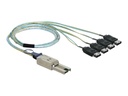 Delock SATA- / SAS-Kabel - 4-Lane - eSATA (W)