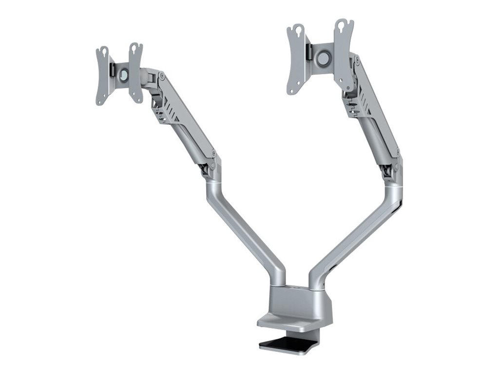 Neomounts FPMA-D750D - Befestigungskit - Voll beweglich - für 2 LCD-Displays - Silber - Bildschirmgröße: 25.4-81.3 cm (10"-32")