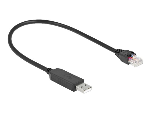 Delock Serieller Adapter - USB (M) zu RJ-45 (M)