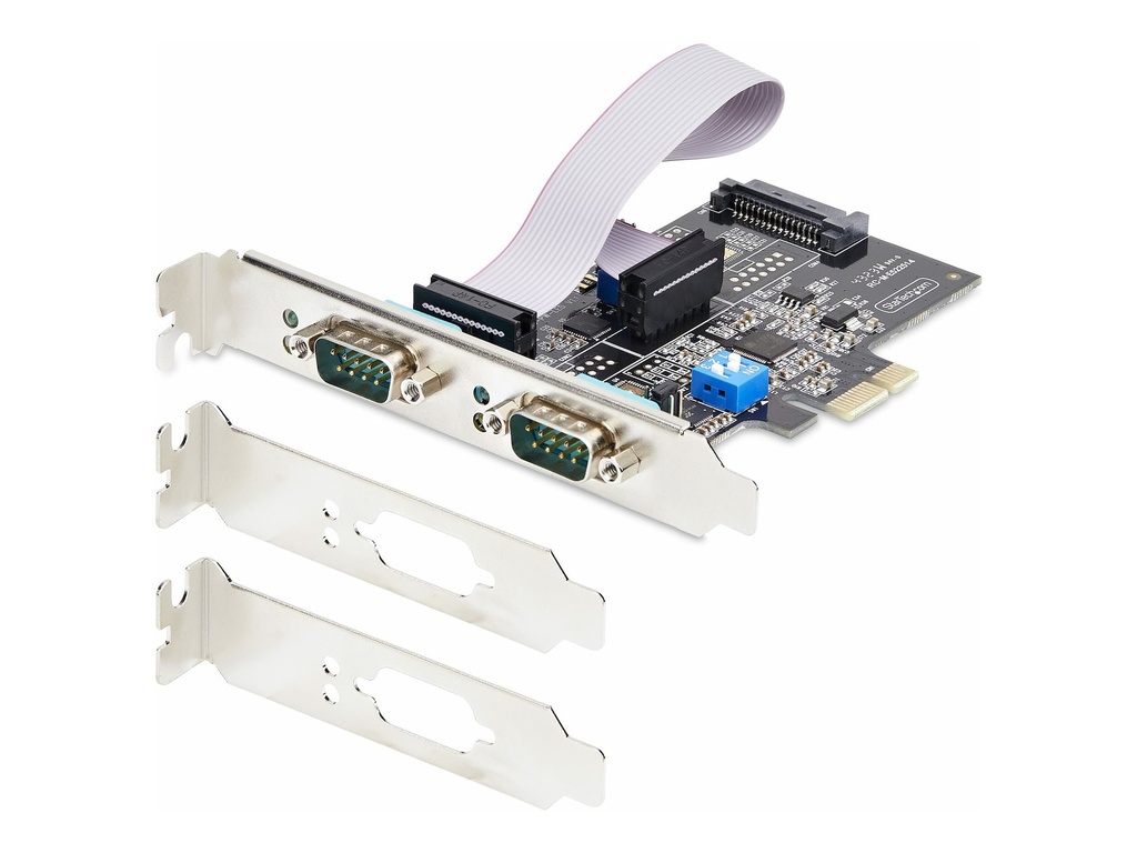 [2S232422485-PC-CARD] StarTech.com Startech 2-Port Serielle PCIe Karte, RS232/RS422/RS485