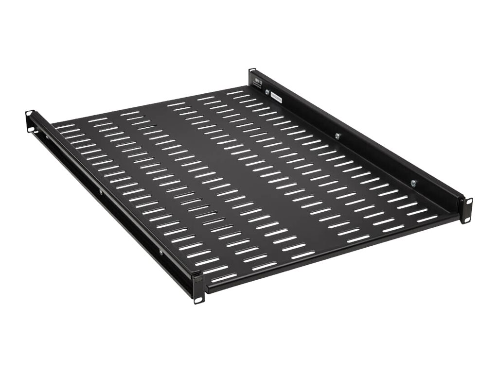 Eaton Tripp Lite Series SmartRack 1U Adjustable-Depth Rack Shelf - Steel, Vented, 250 lb. (113 kg)