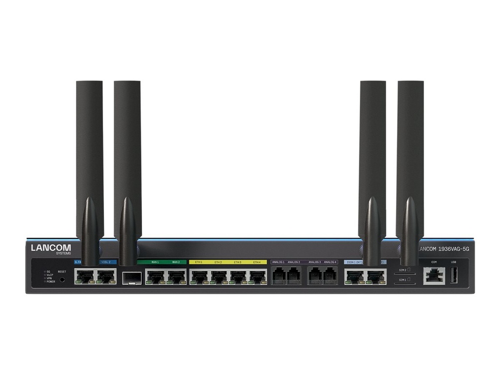 [62144] Lancom 1936VAG-5g EU - Router - Glasfaser (LWL)