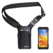 Zebra Agora Edge Holster with sling waistbelt that can be adjusted between 31 to 55 for