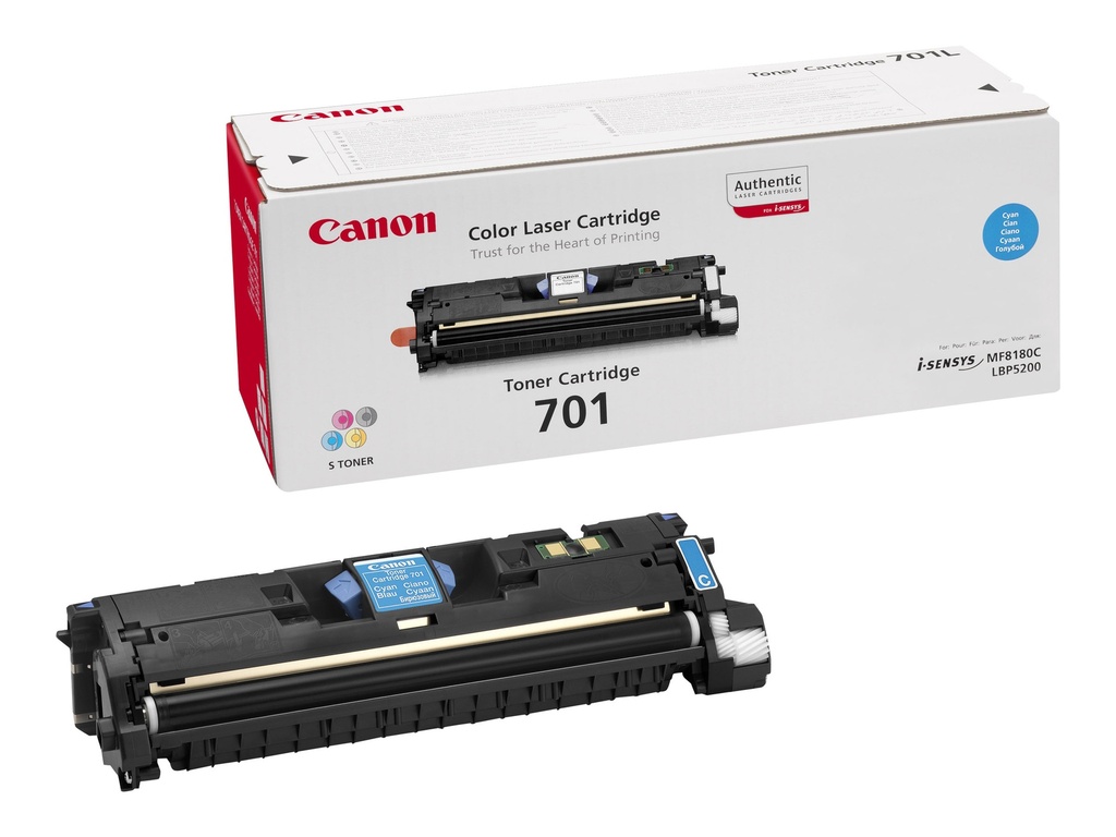 Canon 701 - Cyan - original - Tonerpatrone