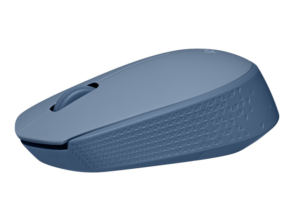 Logitech M171 - Maus - rechts- und linkshändig - optisch - 3 Tasten - kabellos - 2.4 GHz - kabelloser Empfänger (USB)