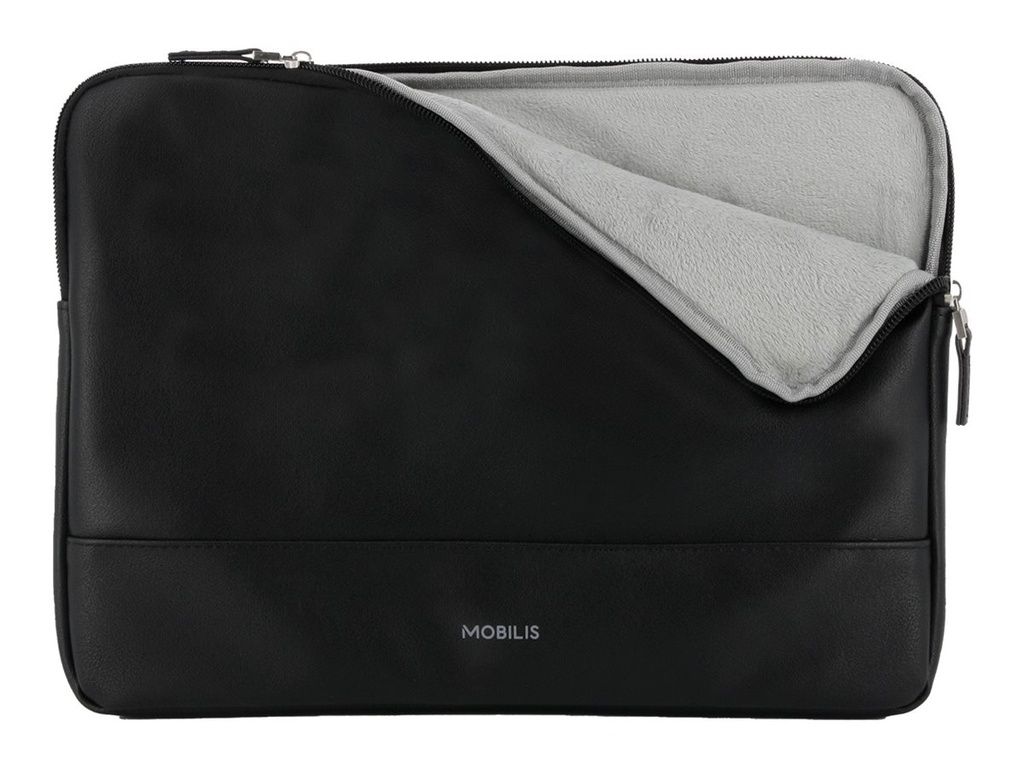 [042059] Mobilis Origine - Tasche für Laptop - Neopren-Schaum, PU-Imitationsleder - Schwarz (12.5" - 14")