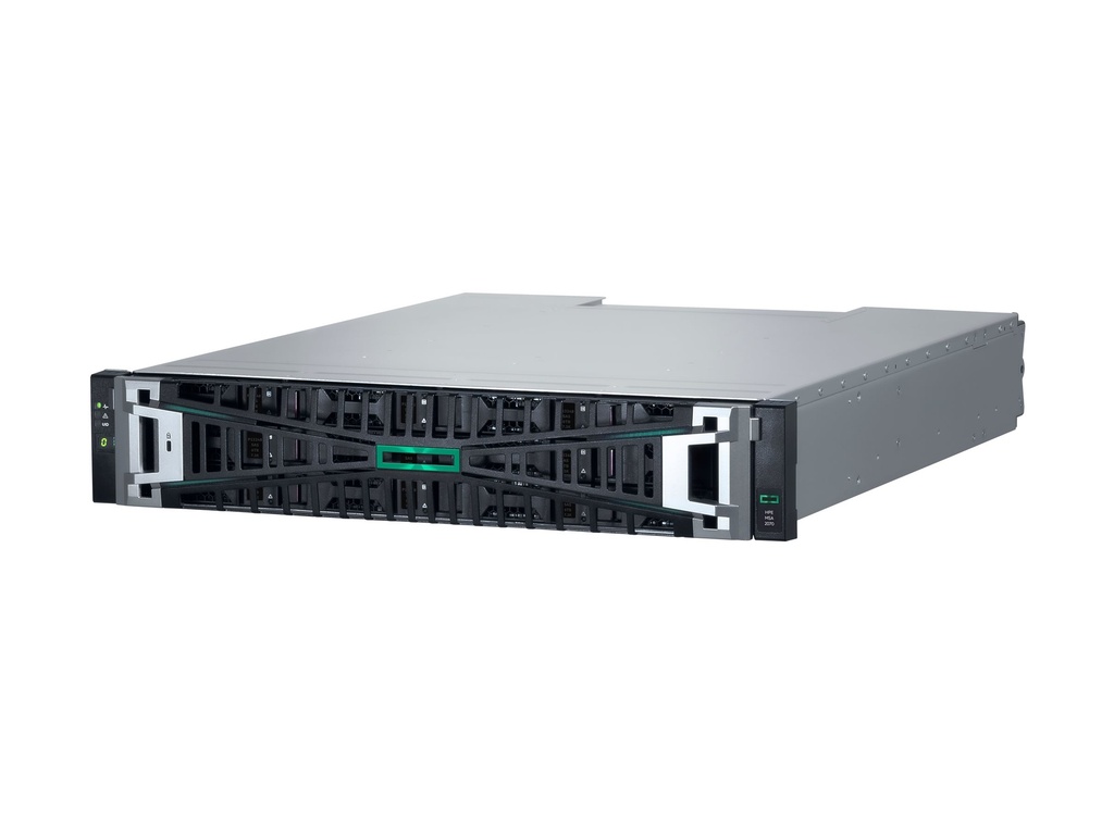 HPE Modular Smart Array 2070 10GBASE-T iSCSI LFF Storage - 7th Generation - Festplatten-Array - 0 TB - 12 Schächte (SAS-3)
