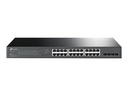 TP-LINK JetStream -28-Port-Gigabit-Smart-PoE-Switch mit 4 SFP-Slots - Managed - L2/L2+ - Gigabit Ethernet (10/100/1000) - Power over Ethernet (PoE) - Rack-Einbau - 1U