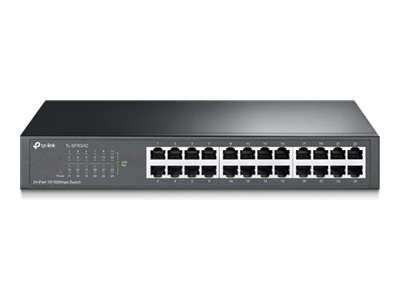 TP-LINK TL-SF1024D - Switch - 24 x 10/100 - Desktop
