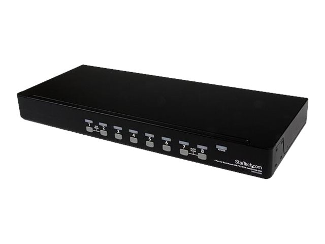 StarTech.com 8 Port USB / PS/2 KVM Switch mit