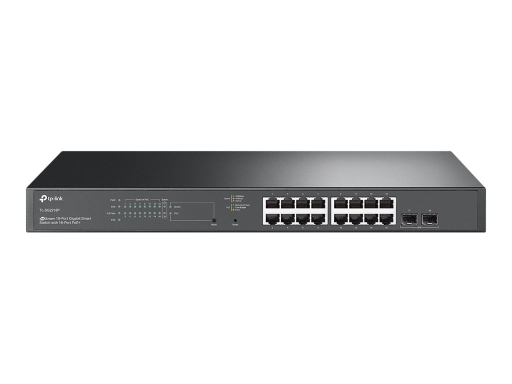 TP-LINK SG2218P Omada PoE+ Smart Switch 16× - Switch - 1 Gbps