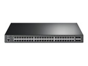 TP-LINK JetStream TL-SG3452XP - Managed - L2+ - Gigabit Ethernet (10/100/1000) - Power over Ethernet (PoE) - Rack-Einbau - 1U