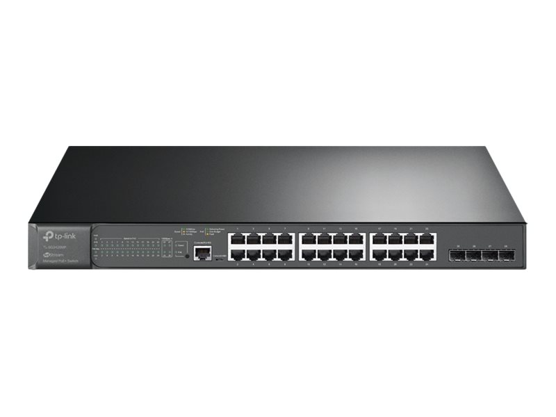 TP-LINK SG3428MP L2 Managed PoE+ Switch - Switch - Glasfaser (LWL)