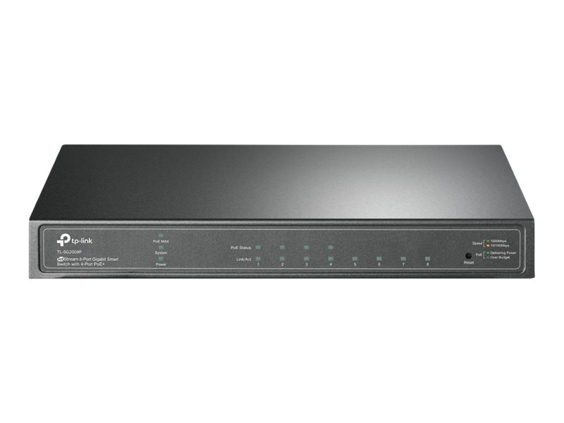 TP-LINK SG2008P Omada Smart Switch 8× - Switch - WLAN