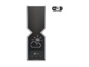 TP-LINK Archer BE800 - Wi-Fi 7 (802.11be) - Tri-Band (2,4 GHz/5 GHz/6 GHz) - Ethernet/LAN - Schwarz - Edelstahl - Tabletop-Router