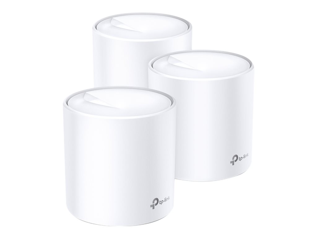 TP-LINK Deco X60 - WLAN-System - (3 Router) 1GbE