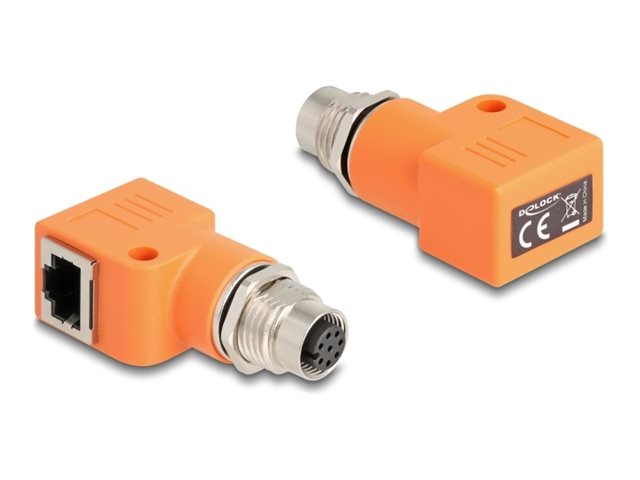 Delock Netzwerkadapter - 8-polig M12-A (W)