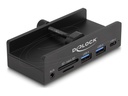 Delock Hub - 2 slot card reader, 5 Gbps, external