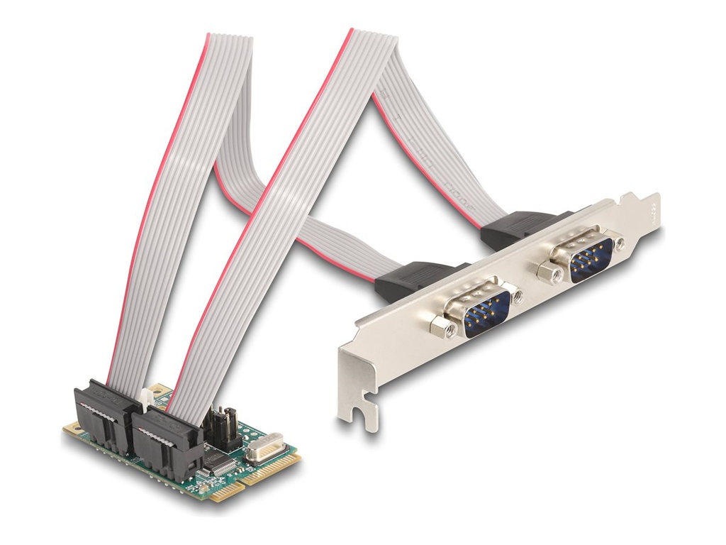 Delock Serieller Adapter - PCIe 1.2 Full Mini Card Low-Profile