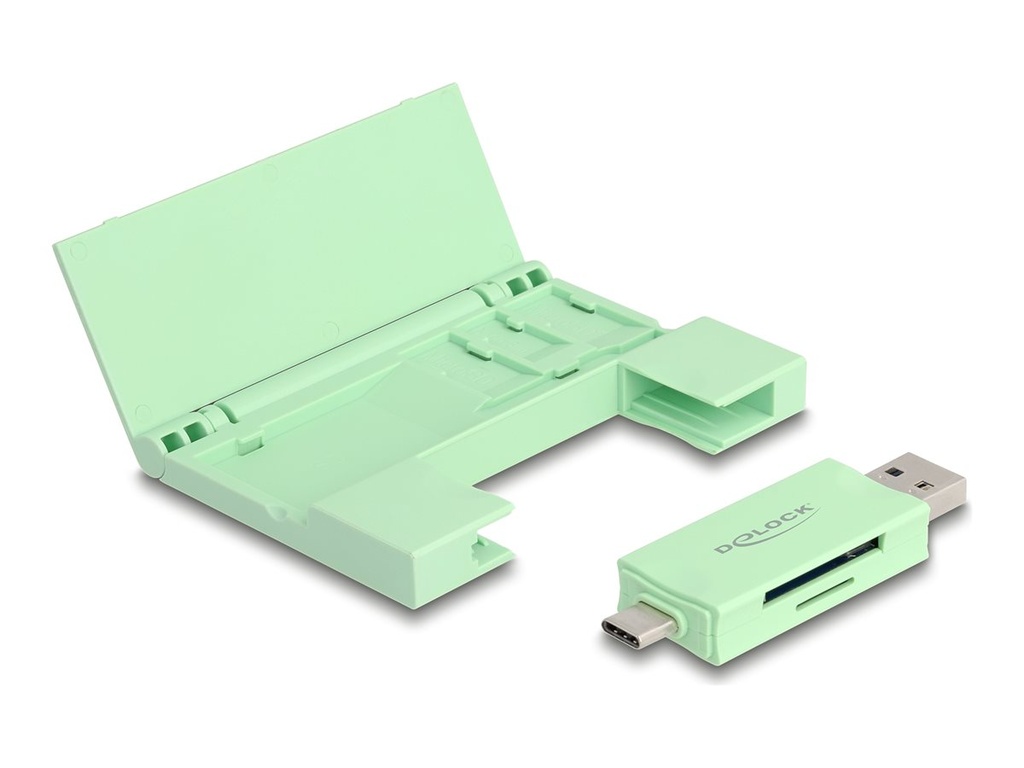 Delock Kartenleser (microSD, SD, MMC) - USB