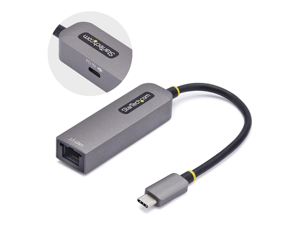 StarTech.com 2.5GbE USB-C to Ethernet Adapter