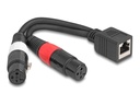 Delock Audiokabel - XLR3 weiblich zu RJ-45 weiblich