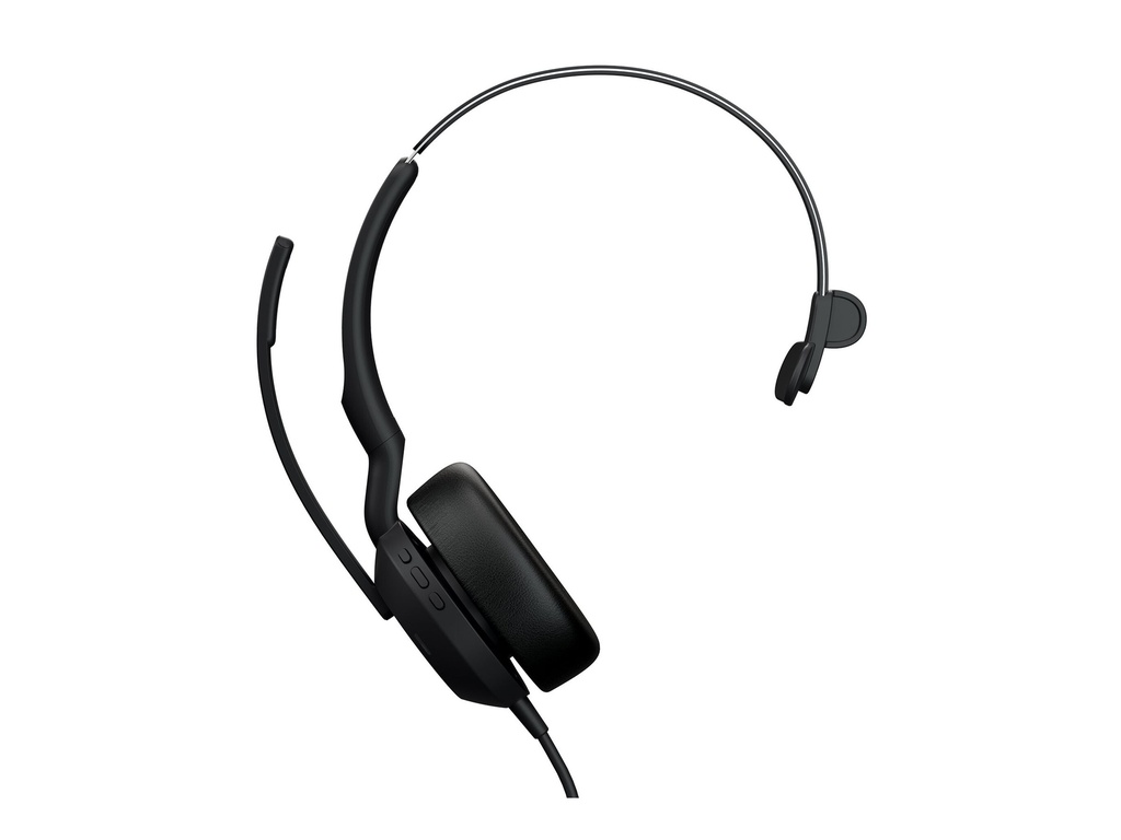 Jabra Evolve2 50 MS Mono - Headset - On-Ear - kabelgebunden