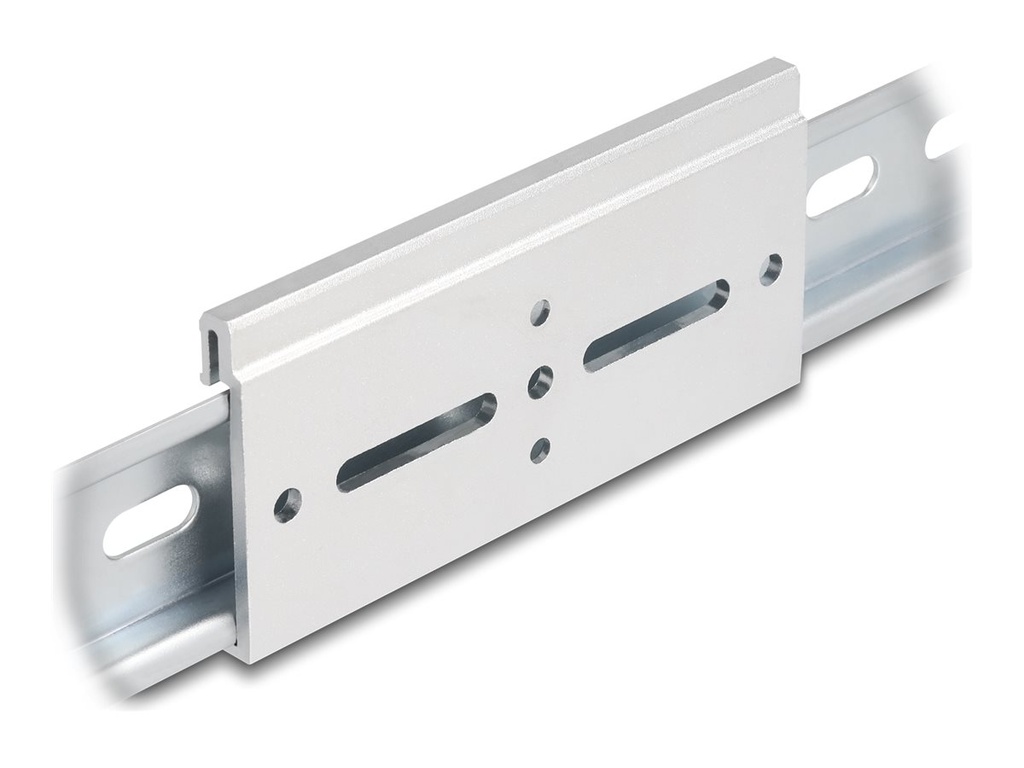 Delock Befestigungsclip - Aluminium, 100 x